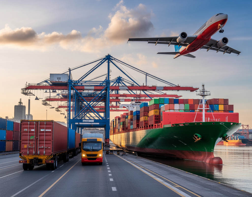 Transport multimodal : cargo, train, avion et camion pour relever les défis logistiques internationaux